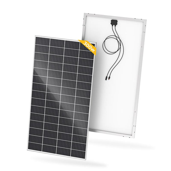 BougeRV 300W 12V 10BB Mono Solar Panel BougeRV