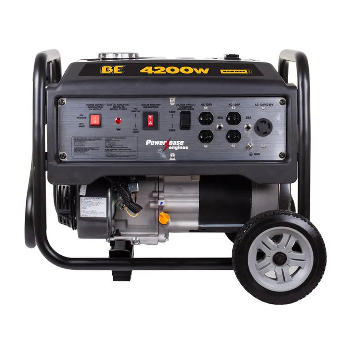 BE Power Equipment 4,200 Watt Portable Generator BE Power Equipment