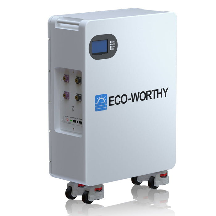 ECO-WORTHY 51.2V 280Ah LiFePO4 Off-Grid Home Energy Battery Storage