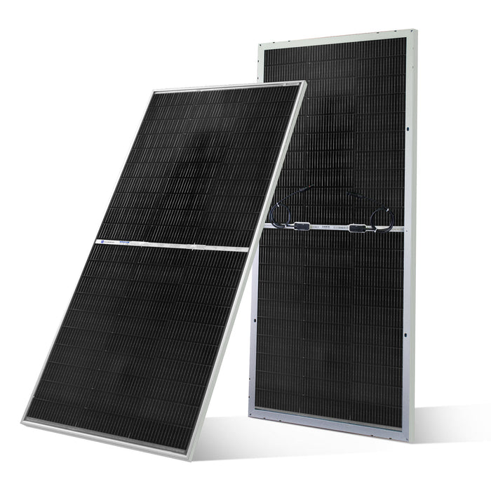ECO-WORTHY 195W N-Type 18BB Bifacial Solar Panel