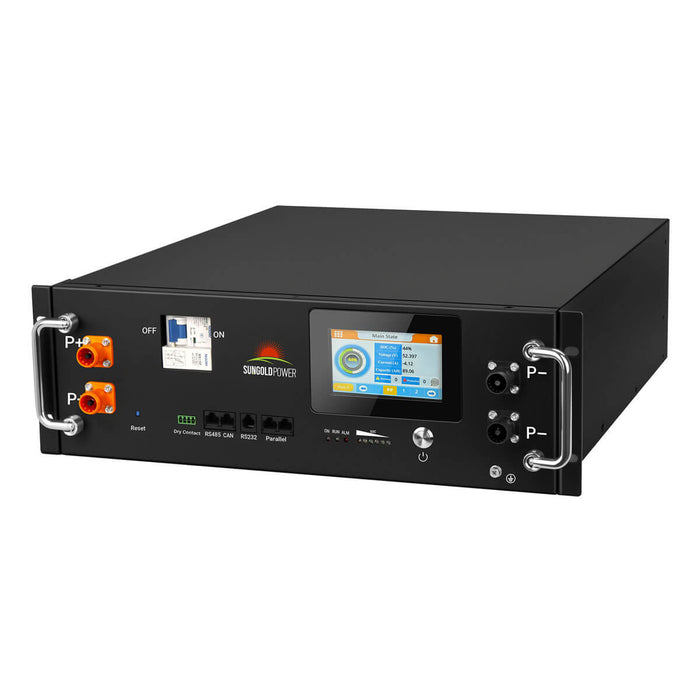 Sungold Power CoreX 5 Pro Server Rack 48V 100AH Residential Energy Storage Battery Pack