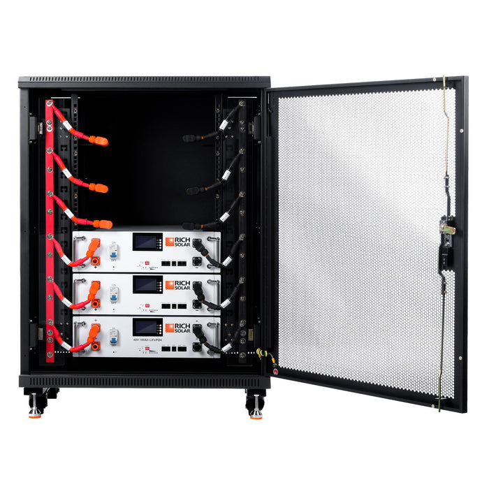 Rich Solar ALPHA 5 | 48V 100Ah LiFePO4 Lithium Server Rack Battery | 5kWh Energy + Choose Your Custom Package