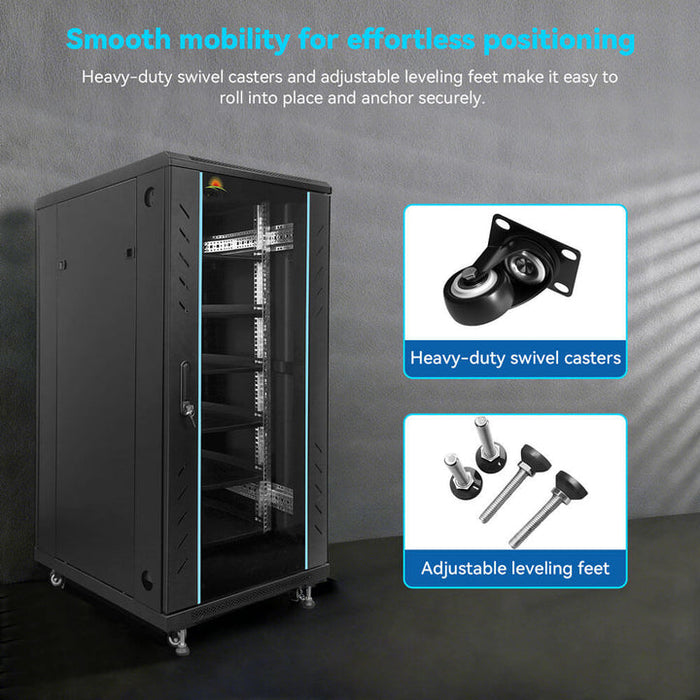 Sungold Power Enclosed 6 Slot Battery Cabinet with Bus Bar for SG48100P/ SGH48100T Server Rack Batteries