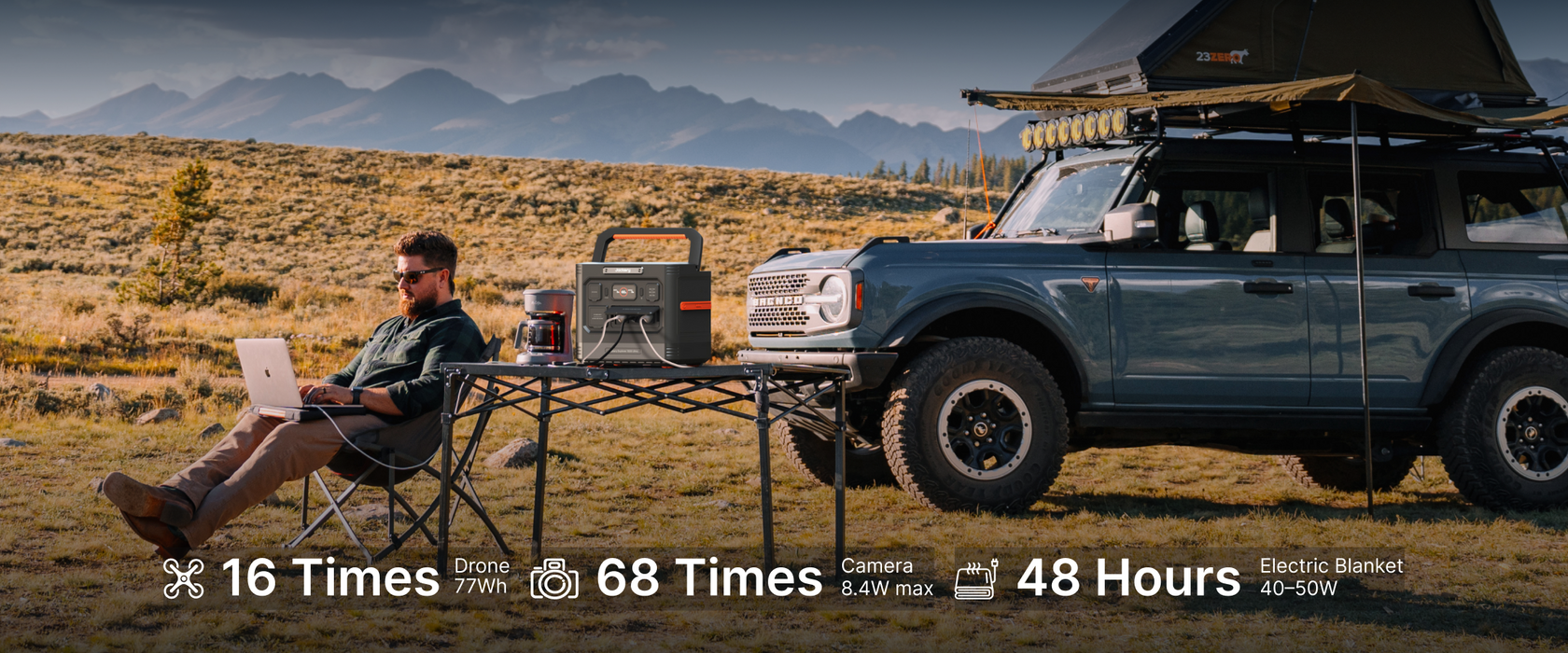 Jackery 1500 Ultra Solar Generator + Choose Your Custom Generator