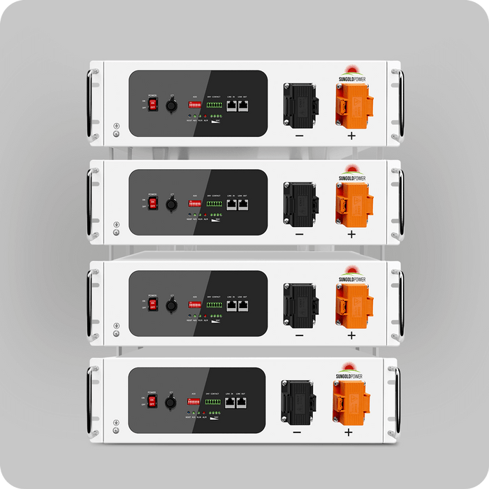 Sungold Power 48V 100AH Lithium Battery Self-Heating UL 1973 Server Rack Battery