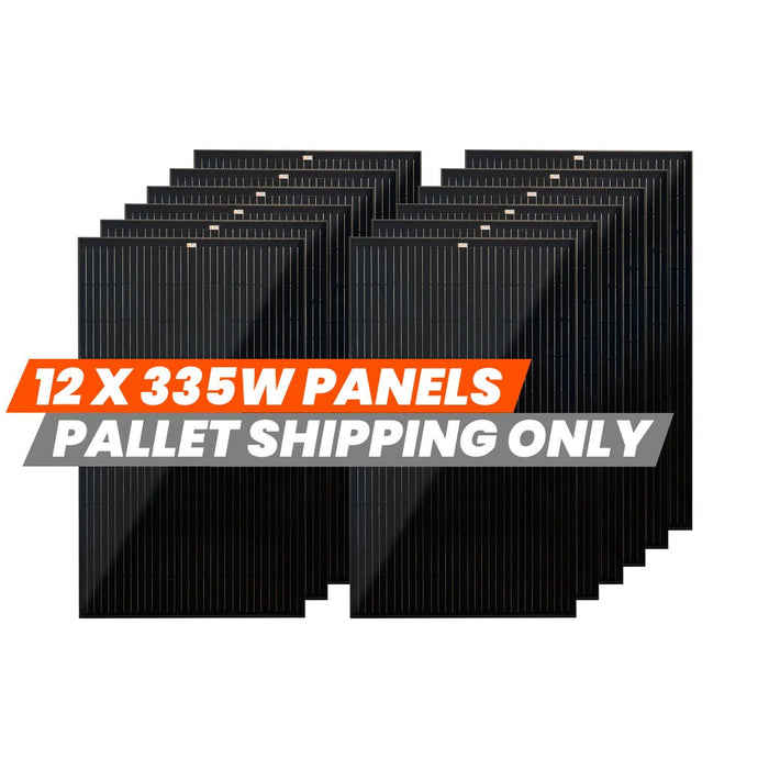 Rich Solar MEGA 335 Watt Monocrystalline Solar Panel + Choose Your Custom Package