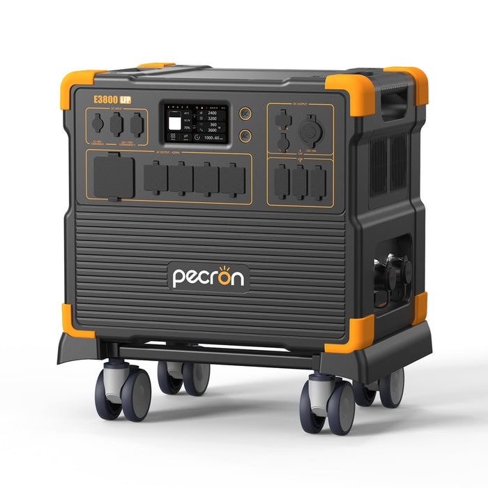 PECRON E3800LFP Portable Power Station 4200W 3840Wh PRE-ORDER with Free Cart