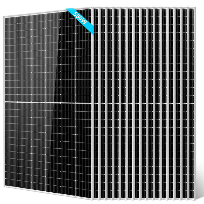 Sungold Power 550W MONOCRYSTALLINE PERC Solar Panel + Choose Your Custom Package