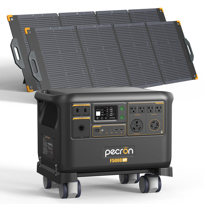 PECRON F5000LFP Portable Solar Generator