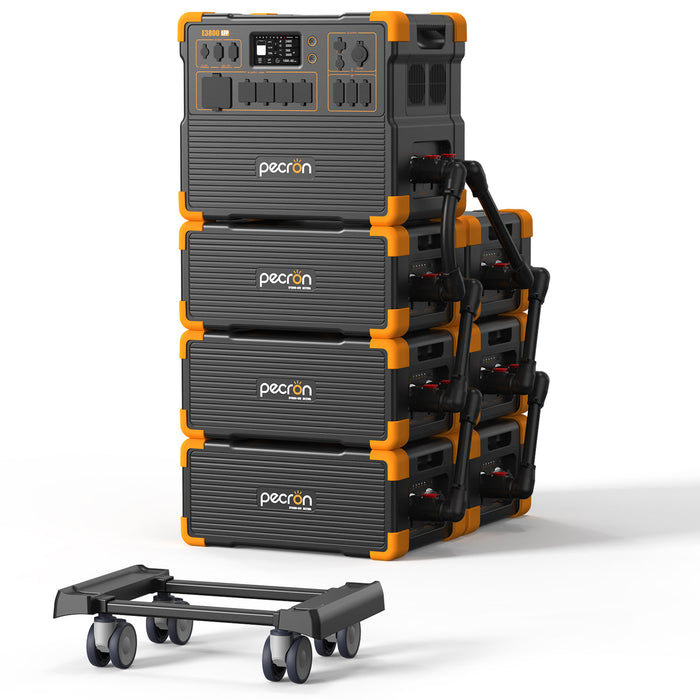 PECRON E3800LFP Portable Power Station 4200W 3840Wh PRE-ORDER with Free Cart