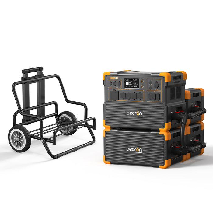 PECRON E3600LFP Power Station 3600W | 3072Wh + Choose Your Custom Package