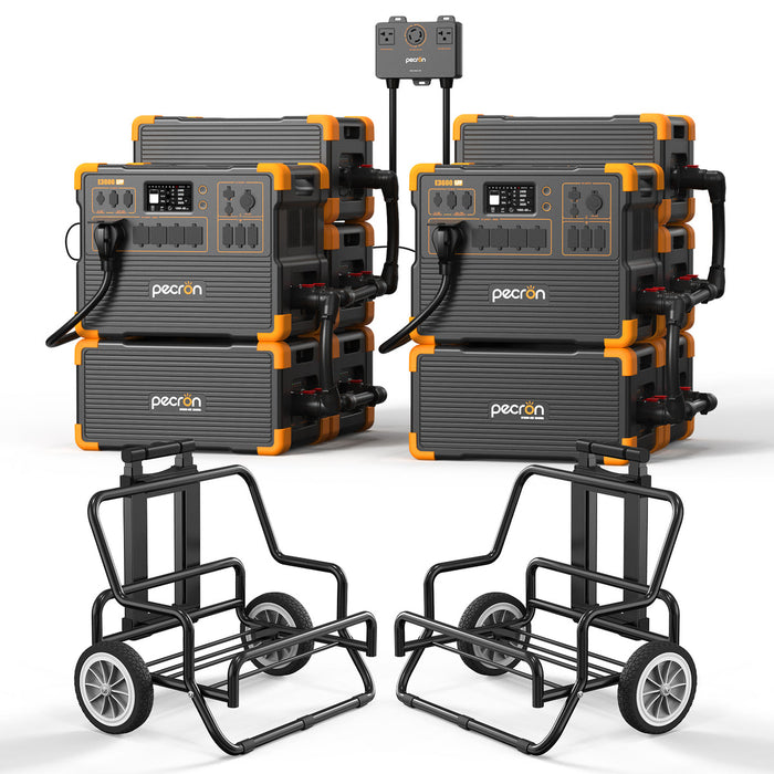 PECRON E3600LFP Power Station 3600W | 3072Wh + Choose Your Custom Package