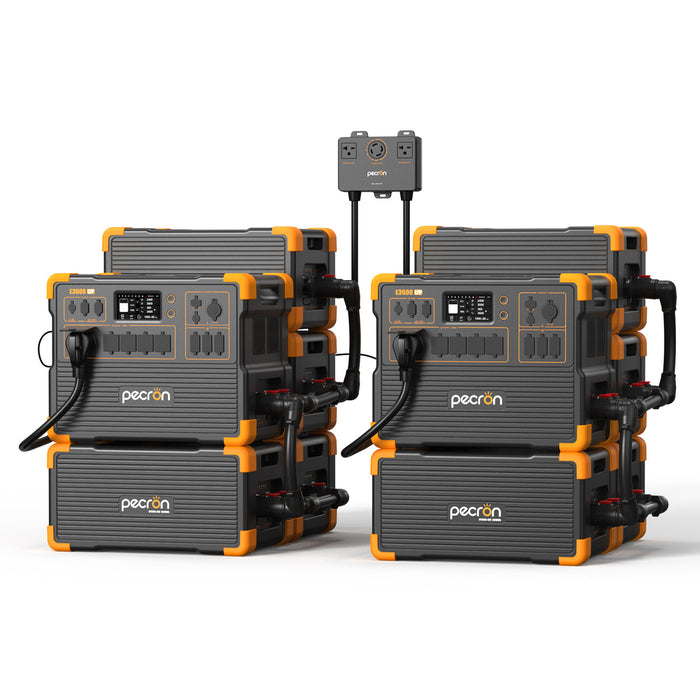 PECRON E3600LFP Power Station 3600W | 3072Wh + Choose Your Custom Package