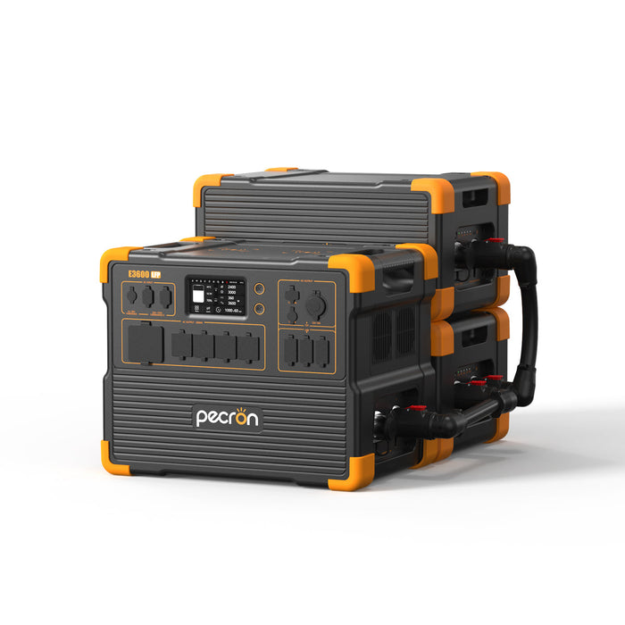 PECRON E3600LFP Power Station 3600W | 3072Wh + Choose Your Custom Package
