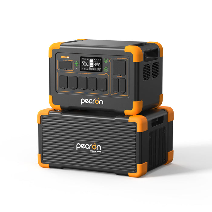 PECRON E1000LFP 800W 1024Wh Solar Generator + Choose Your Custom Package