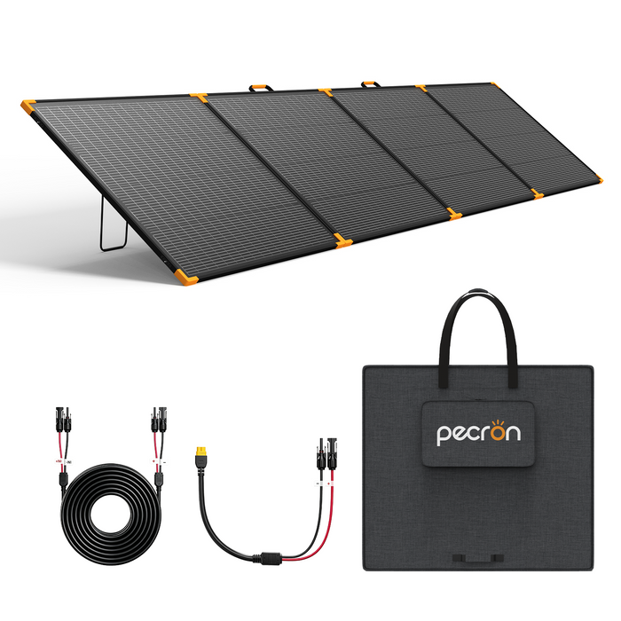 PECRON PV500 500W Bifacial Portable Solar Panel Waterproof IP67