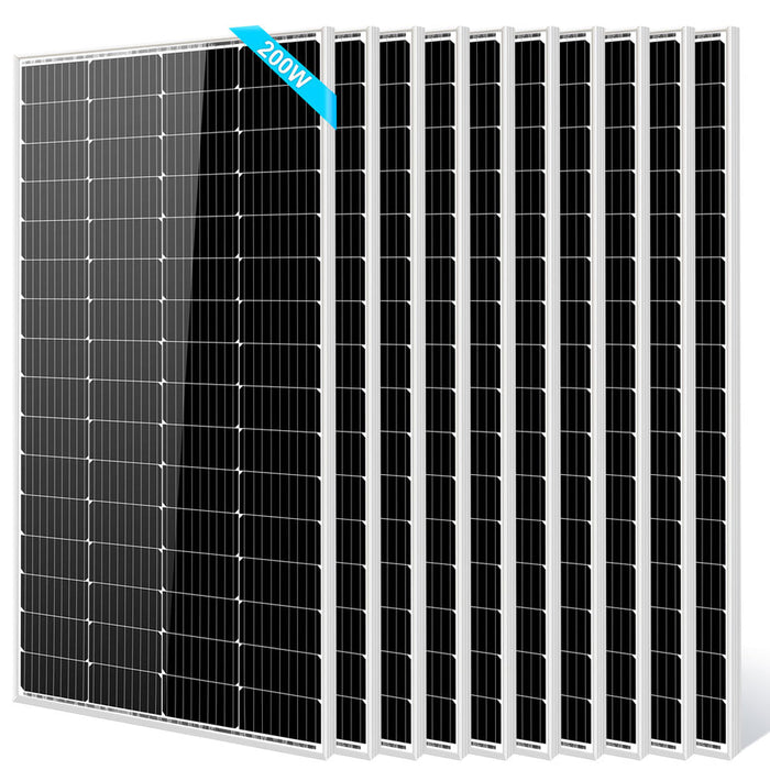 Sungold Power 200 Watt Monocrystalline Solar Panel + Choose Your Custom Package