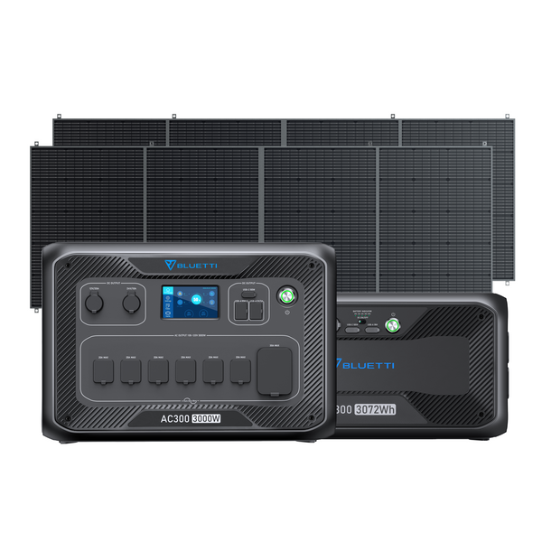 BLUETTI AC300 + B300 Battery Home Battery Backup Power Station + Choose Your Custom Package