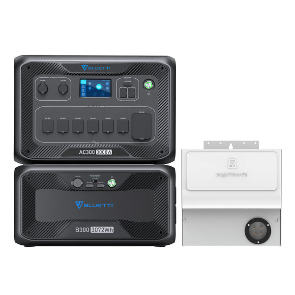 BLUETTI AC300 + B300 Battery Home Battery Backup Power Station + Choose Your Custom Package