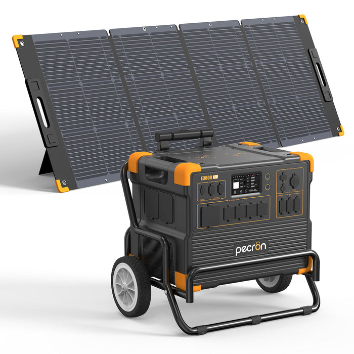 PECRON E3600LFP Solar Generator Kit 3600W 3072Wh + Choose Your Custom Package