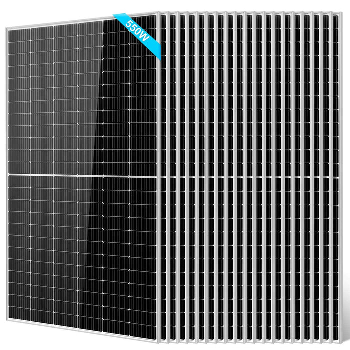 Sungold Power 550W MONOCRYSTALLINE PERC Solar Panel + Choose Your Custom Package