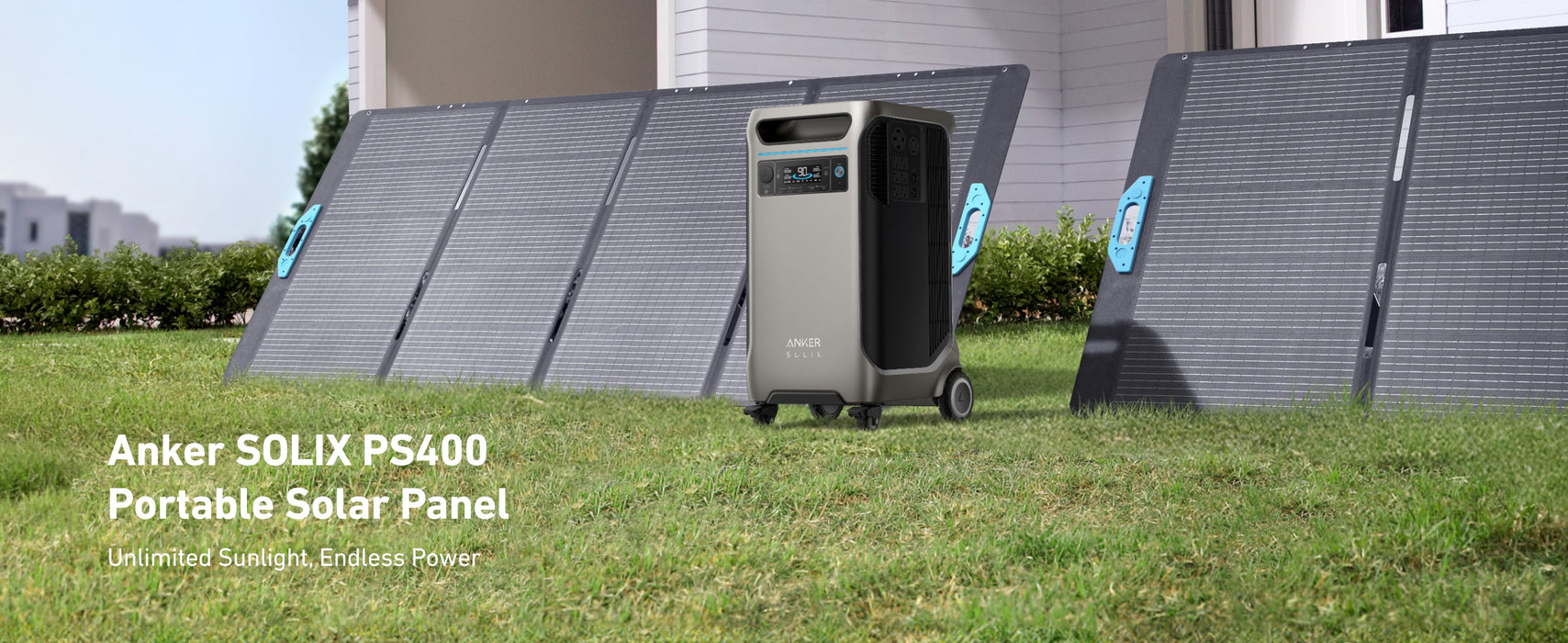 Anker SOLIX PS400 400W Portable Solar Panel