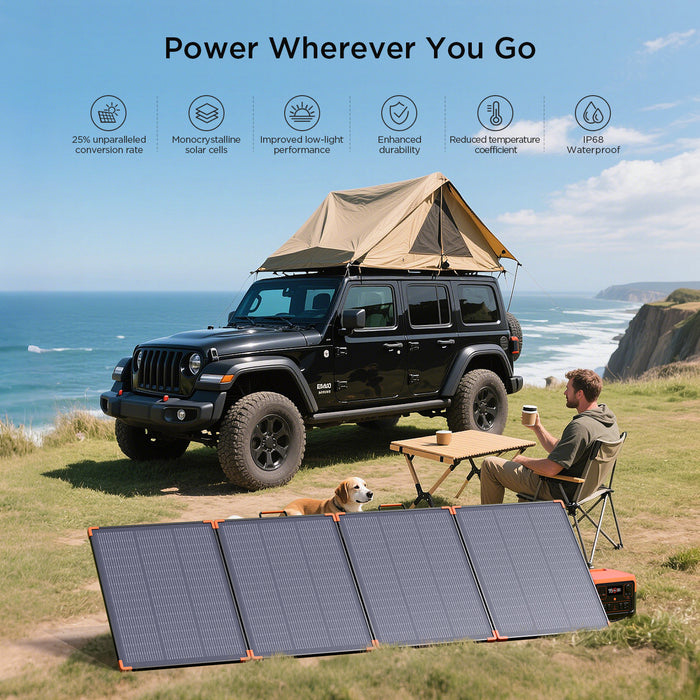 ZOUPW 300W N-Type 16BB Portable Solar Panel