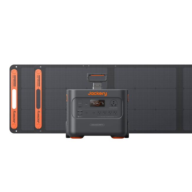 Jackery Explorer 3000 Pro Solar Generator + Choose Your Custom Package