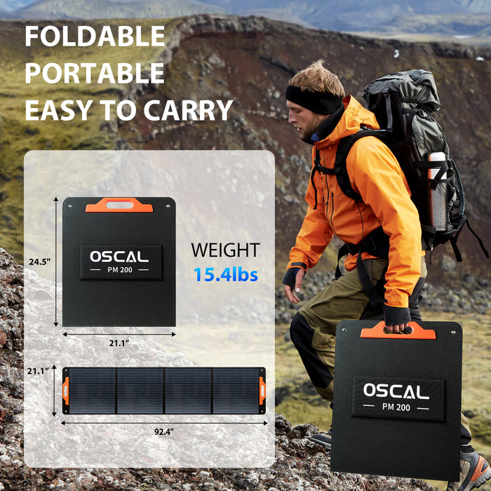 OSCAL PM200SE Solar Panel