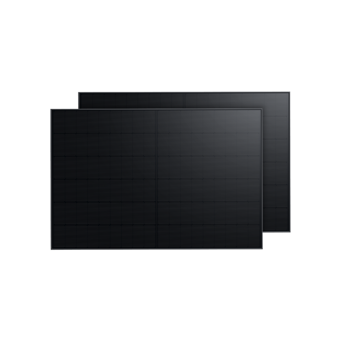 Anker SOLIX 440W Rigid Solar Panels on a white background www.mygeneratorplus.com 