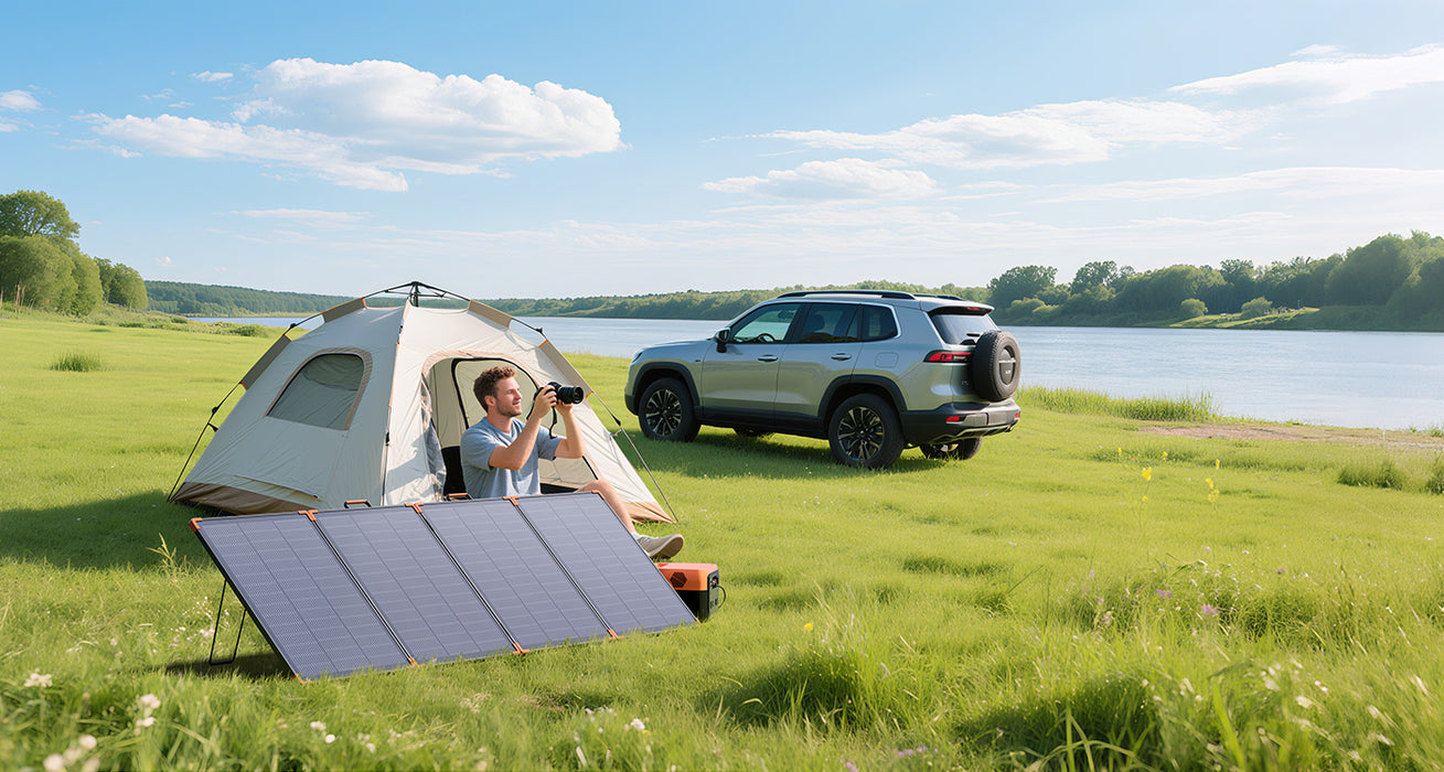 ZOUPW 300W N-Type 16BB Portable Solar Panel