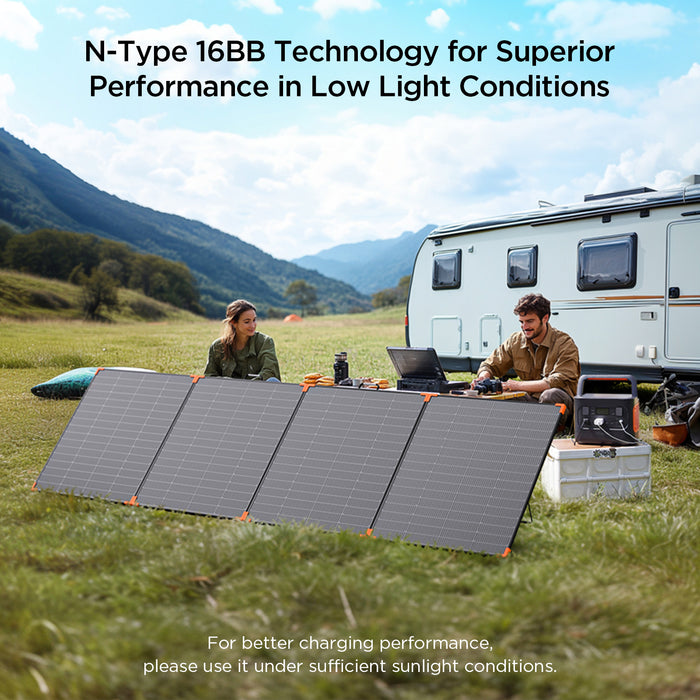 ZOUPW 450 Watt N-Type 16BB Portable Solar Panel