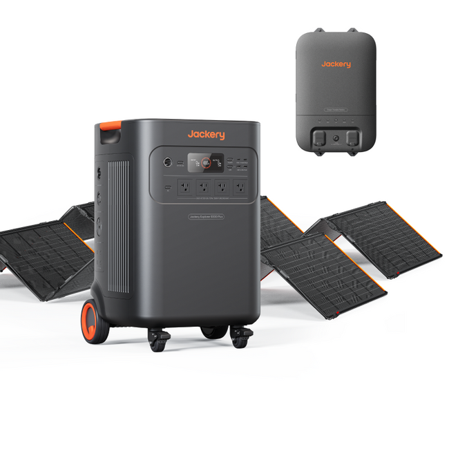 Jackery Explorer 5000 Plus Solar Generator + Choose Your Custom Package