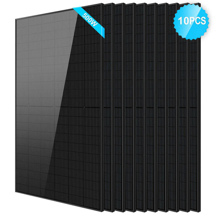Sungold Power 500W Mono Black PERC Solar Panel + Choose Your Custom Package