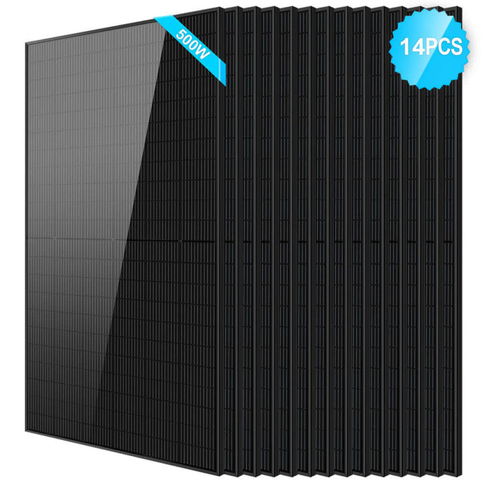 Sungold Power 500W Mono Black PERC Solar Panel + Choose Your Custom Package