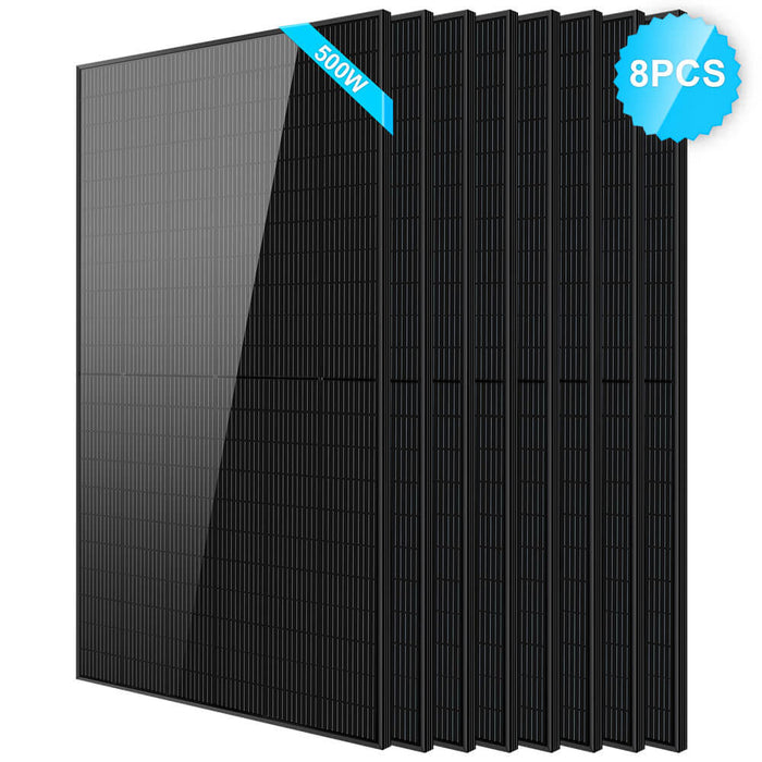 Sungold Power 500W Mono Black PERC Solar Panel + Choose Your Custom Package