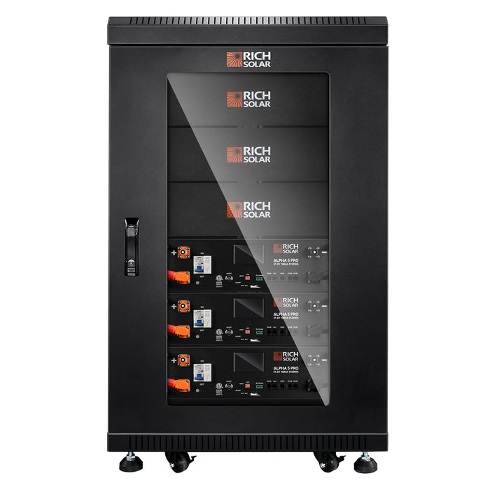 Rich Solar 8000W PV Input 48V 120VAC Output + 6560(16x410) Watt Solar PV Complete Off-Grid Solar Kit