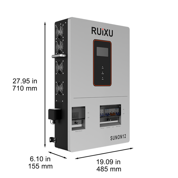 RUiXU SUNON12 Single/Split-Phase 2kW UL1741 Off-Grid Inverter