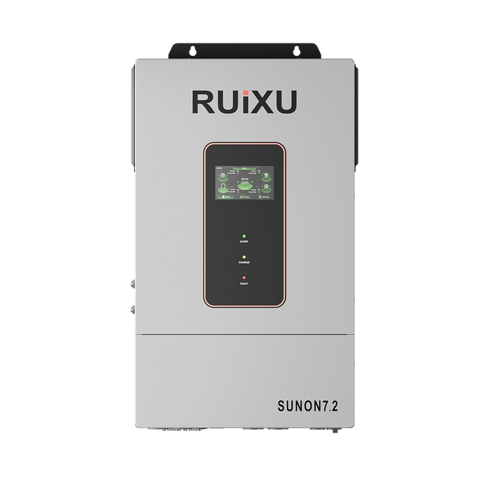 RUiXU Single/Split-Phase Off-Grid Inverter SUNON7.2 7.2kW UL1741 on a white background www.mygeneratorplus.com