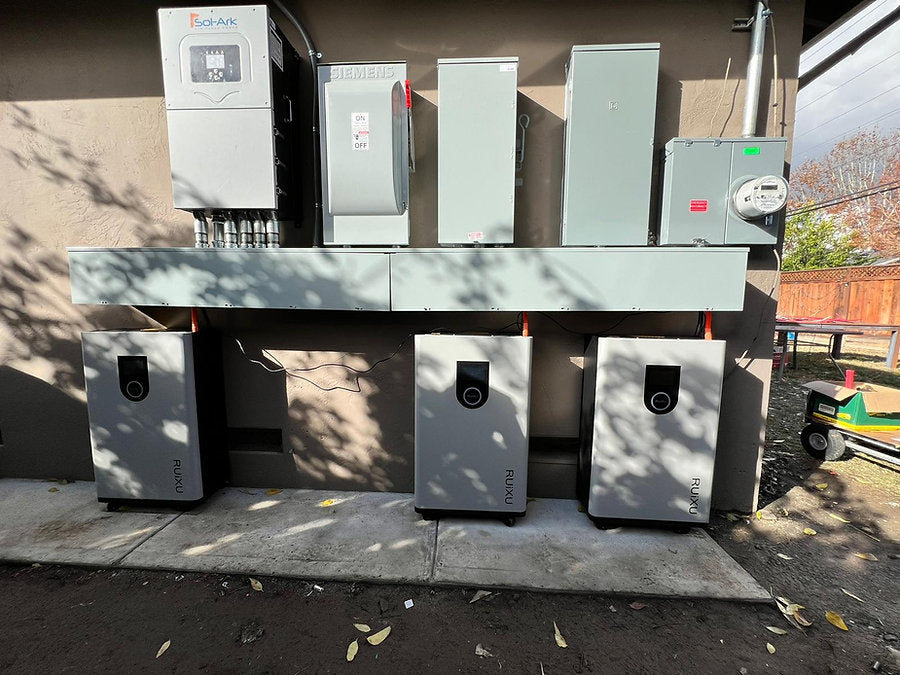 RUiXU Lithi2-16 51.2V314Ah 16kWh LiFePO4 Battery Complete Energy Storage System