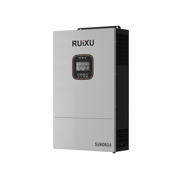 RUiXU Single-Phase Off-Grid Inverter SUNON3.6 3.6kW UL1741 on a white background www.mygeneratorplus.com