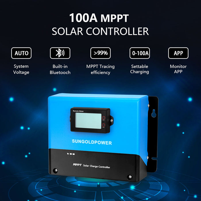 Sungold Power Off-Grid Solar Kit 15000W 48VDC 120V/240V LifePo4 30.72KWH Lithium Battery 20 X 415 Watts Solar Panels SGR-15K20E