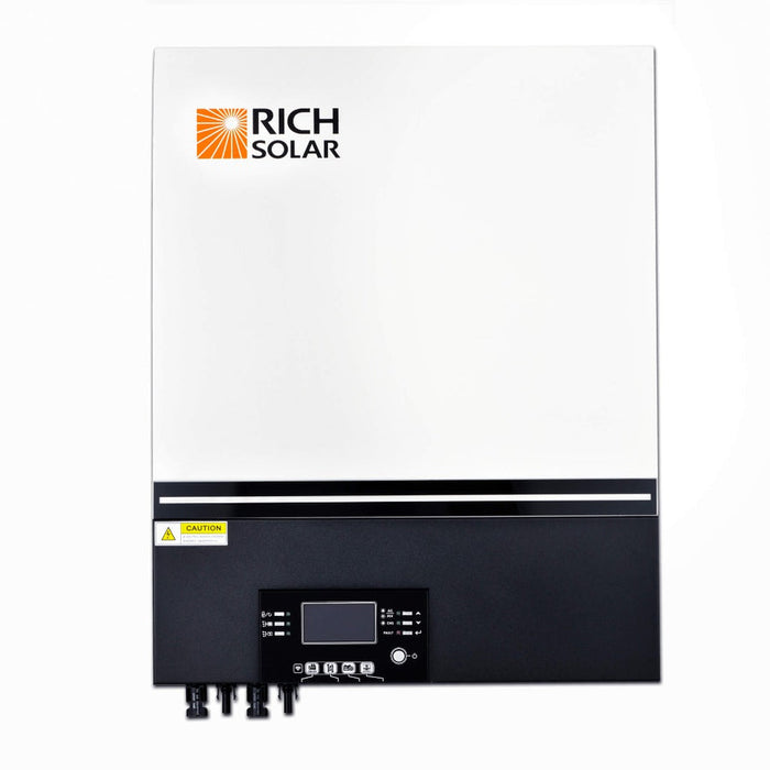 Rich Solar 13,000W 120/240V Output, 48VDC 28.8kWh Alpha 5 Pro Server Lithium Iron Phosphate Battery Off-Grid System Kit