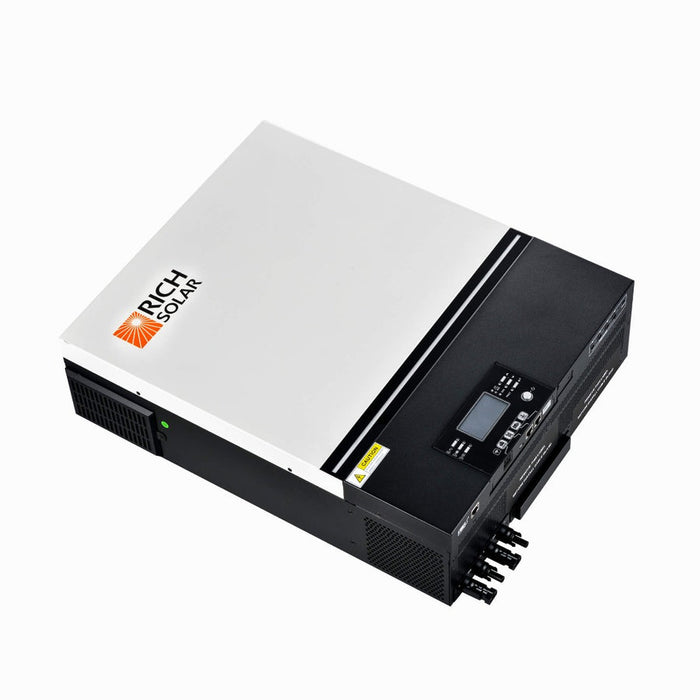 Rich Solar 13,000W 120/240V Output, 48VDC 28.8kWh Alpha 5 Pro Server Lithium Iron Phosphate Battery Off-Grid System Kit