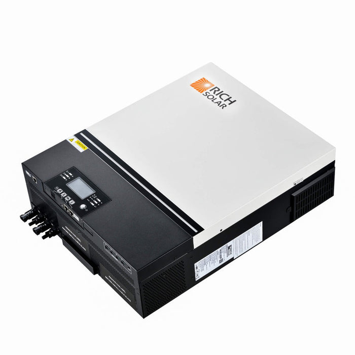 Rich Solar 13,000W 120/240V Output, 48VDC 28.8kWh Alpha 5 Pro Server Lithium Iron Phosphate Battery Off-Grid System Kit