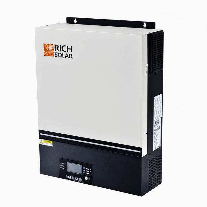 Rich Solar 13,000W 120/240V Output, 48VDC 28.8kWh Alpha 5 Pro Server Lithium Iron Phosphate Battery Off-Grid System Kit