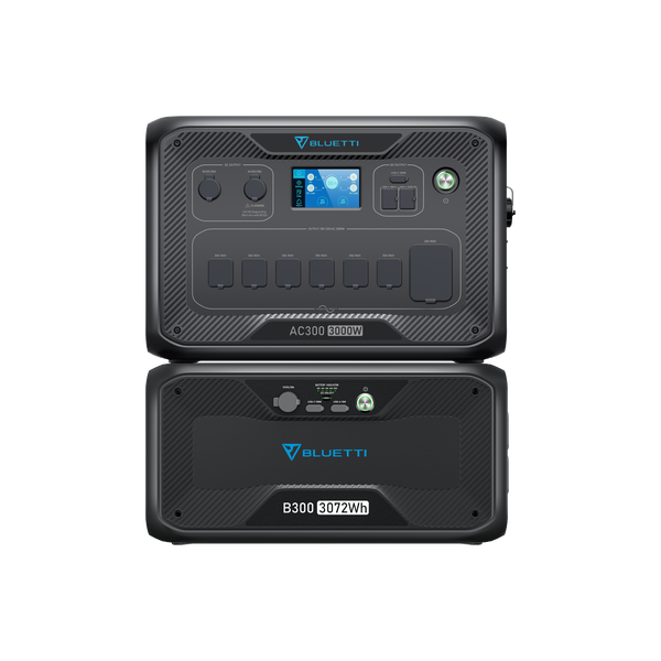 BLUETTI AC300 + B300 Battery Home Battery Backup Power Station + Choose Your Custom Package