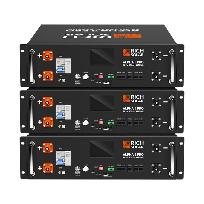 Rich Solar 8000W PV Input 48V 120VAC Output + 6560(16x410) Watt Solar PV Complete Off-Grid Solar Kit