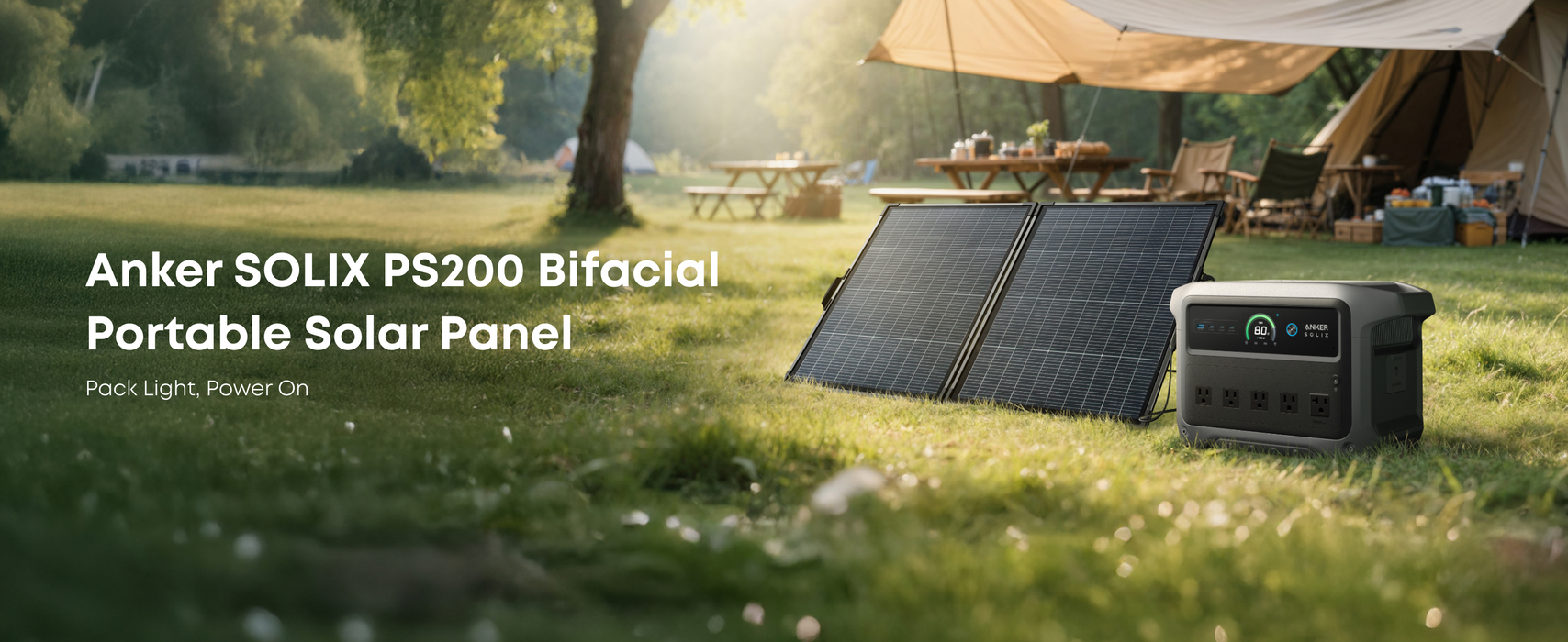 Anker SOLIX PS200 Bifacial Portable Solar Panel