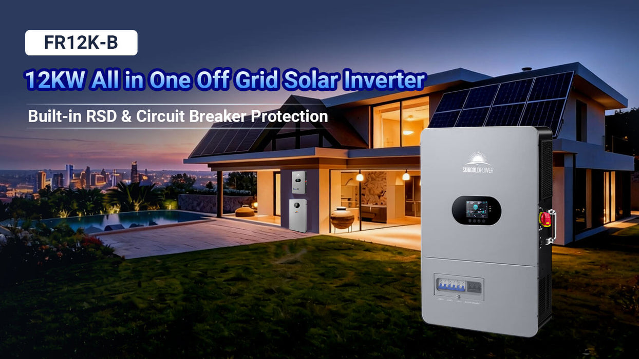 Sungold Power 12KW All in One Off Grid Solar Inverter FR12K-B